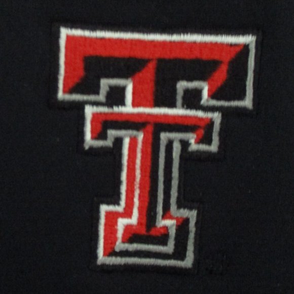 LW Mens Texas Tech Red Raiders 1/4 Zip Black L/S Lightweight Top NWOT - Size XXL - Picture 1 of 3